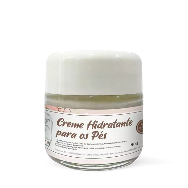 Creme Hidratante para os Pés 50g