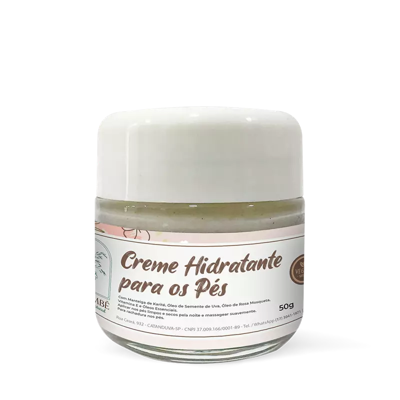 Creme Hidratante para os Pés 50g