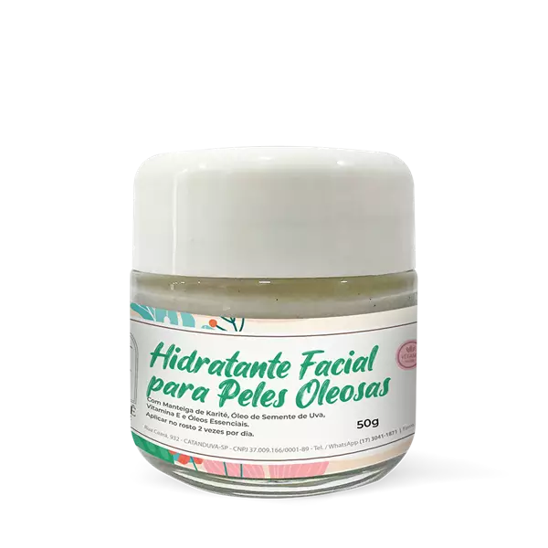 Hidratante Facial para Pele Oleosa 50g