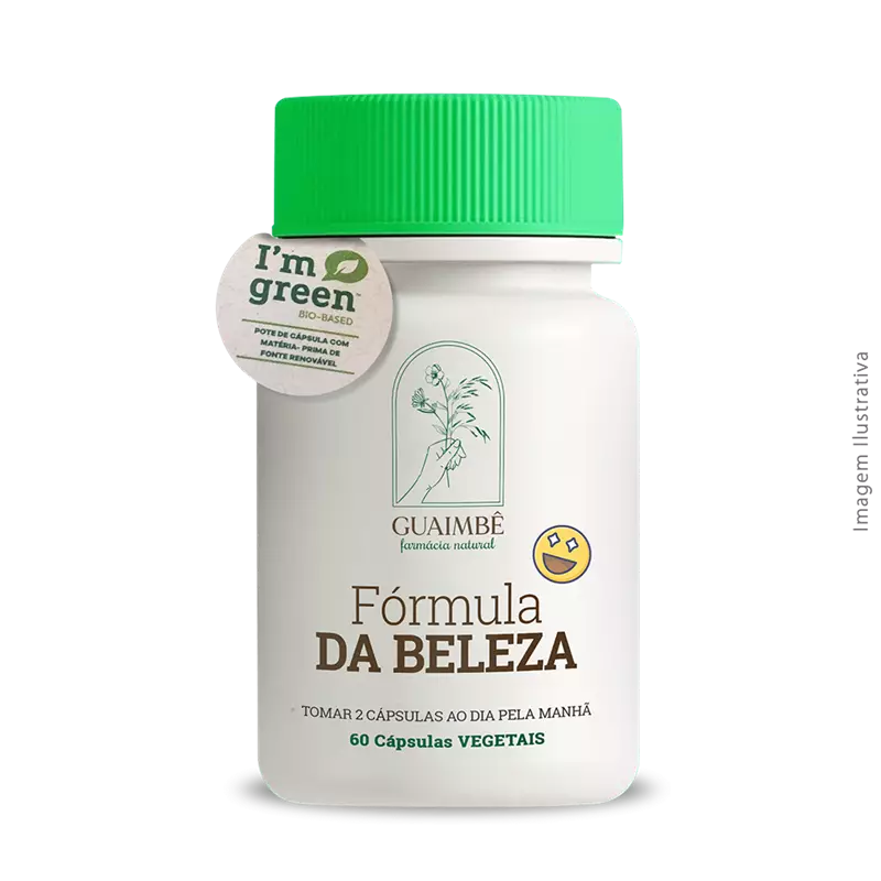 Fórmula da Beleza 60 Cápsulas Vegetais