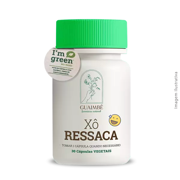 Xô Ressaca 30 Cápsulas Vegetais