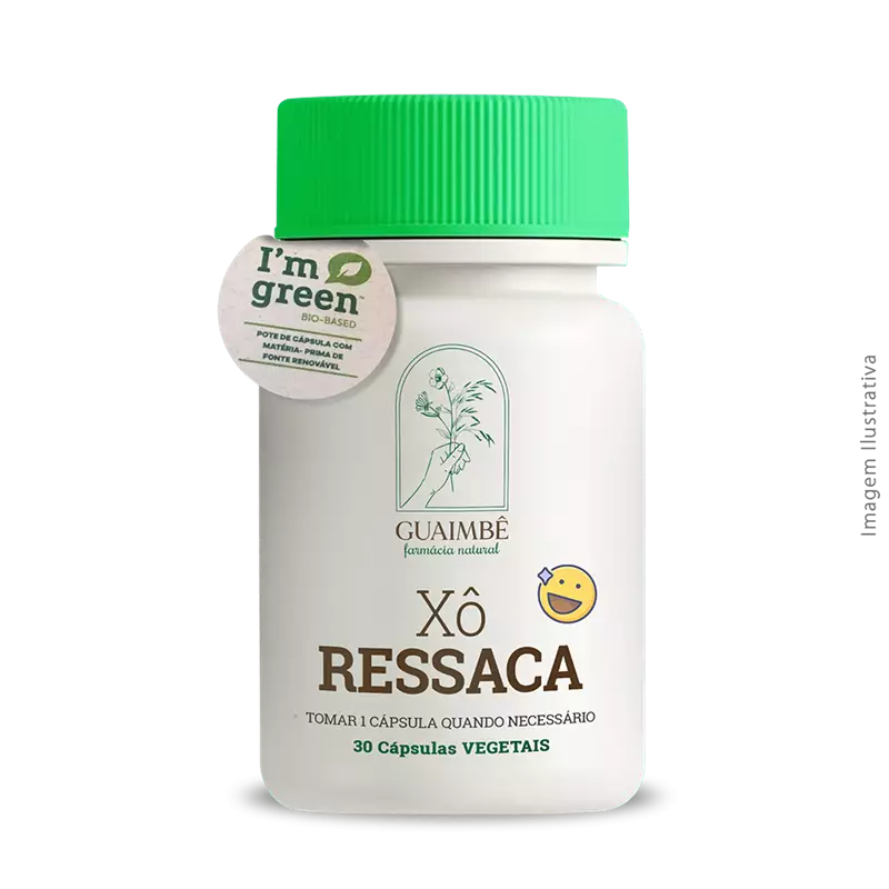 Xô Ressaca 30 Cápsulas Vegetais