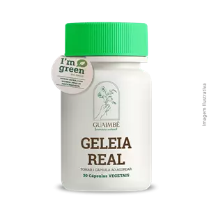 Geleia Real 30 Cápsulas Vegetais