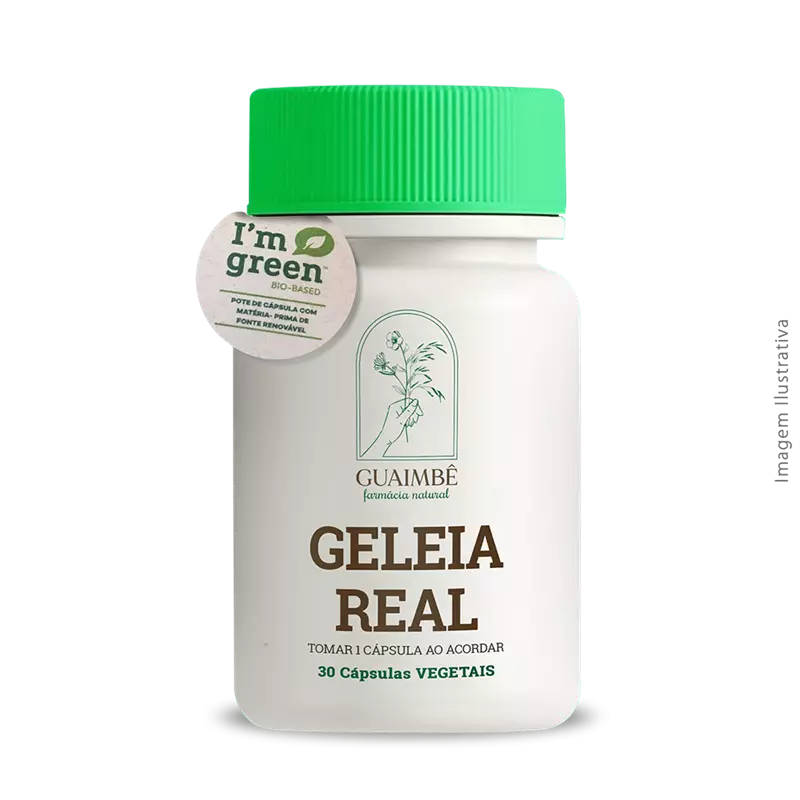 Geleia Real 30 Cápsulas Vegetais