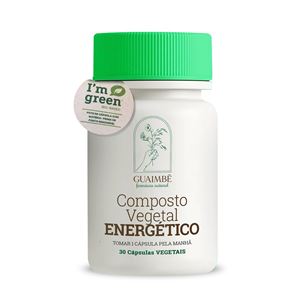 Composto Vegetal Energético 30 Cápsulas