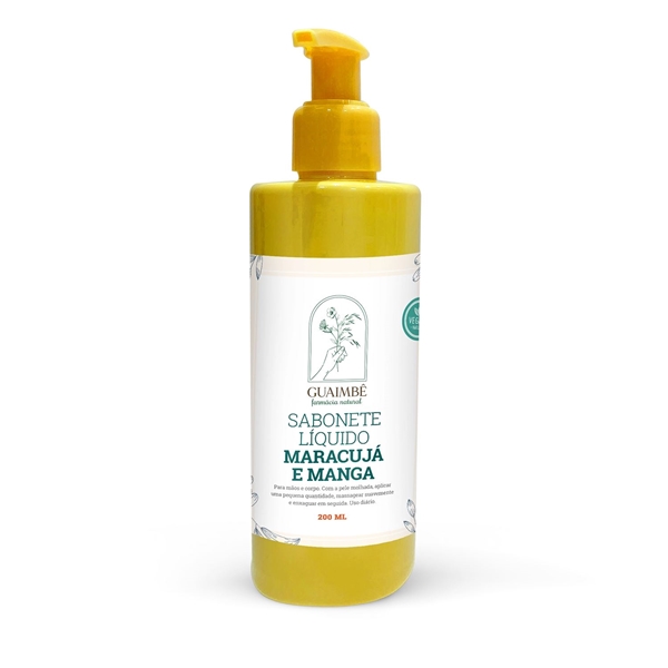 Sabonete Líquido Maracujá e Manga 200ml