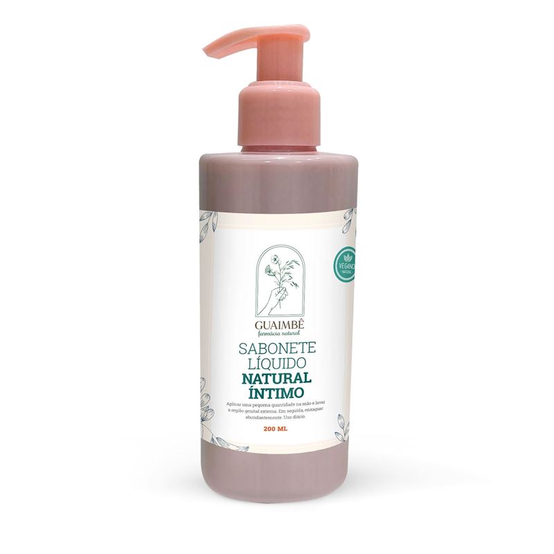 Sabonete Líquido Natural Íntimo 200ml