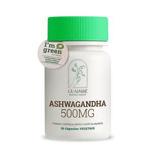 Ashwagandha 500mg 30 Cápsulas