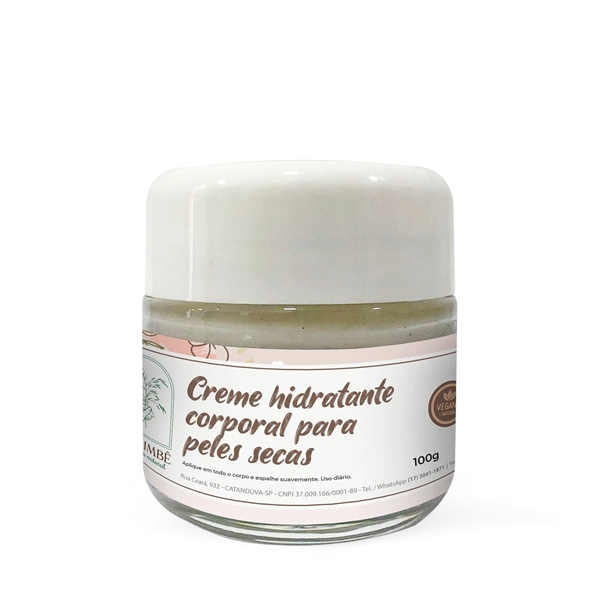 Creme Hidratante Corporal para Peles Secas 100g