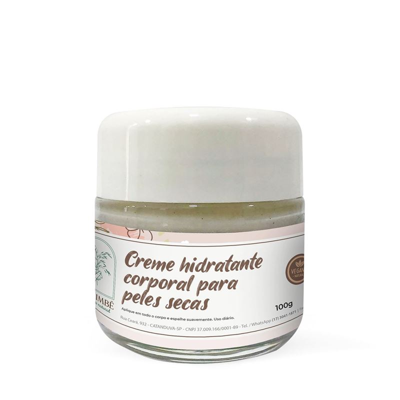 Creme Hidratante Corporal para Peles Secas 100g